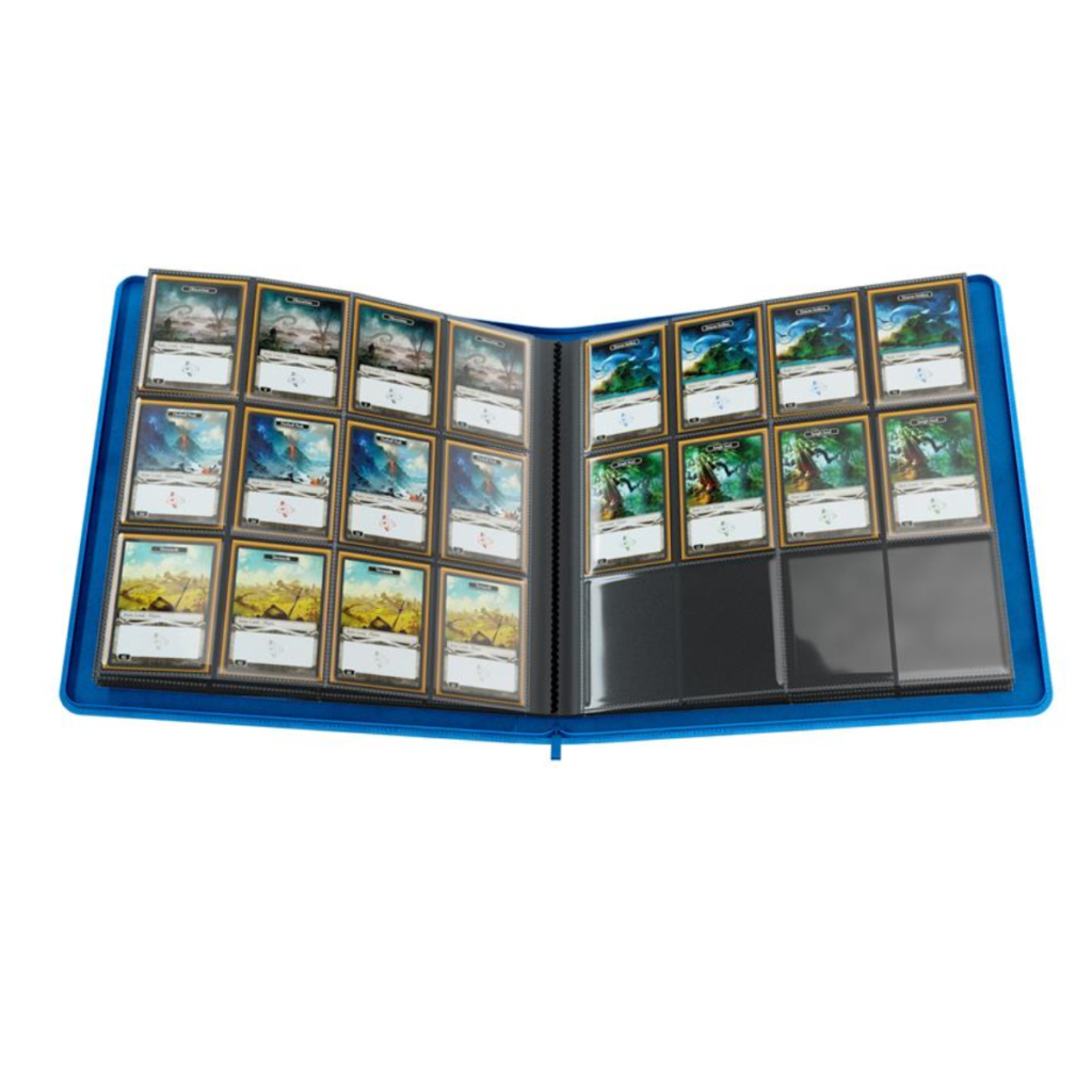 Gamegenic - Zip-Up Album 24 Pocket Blue