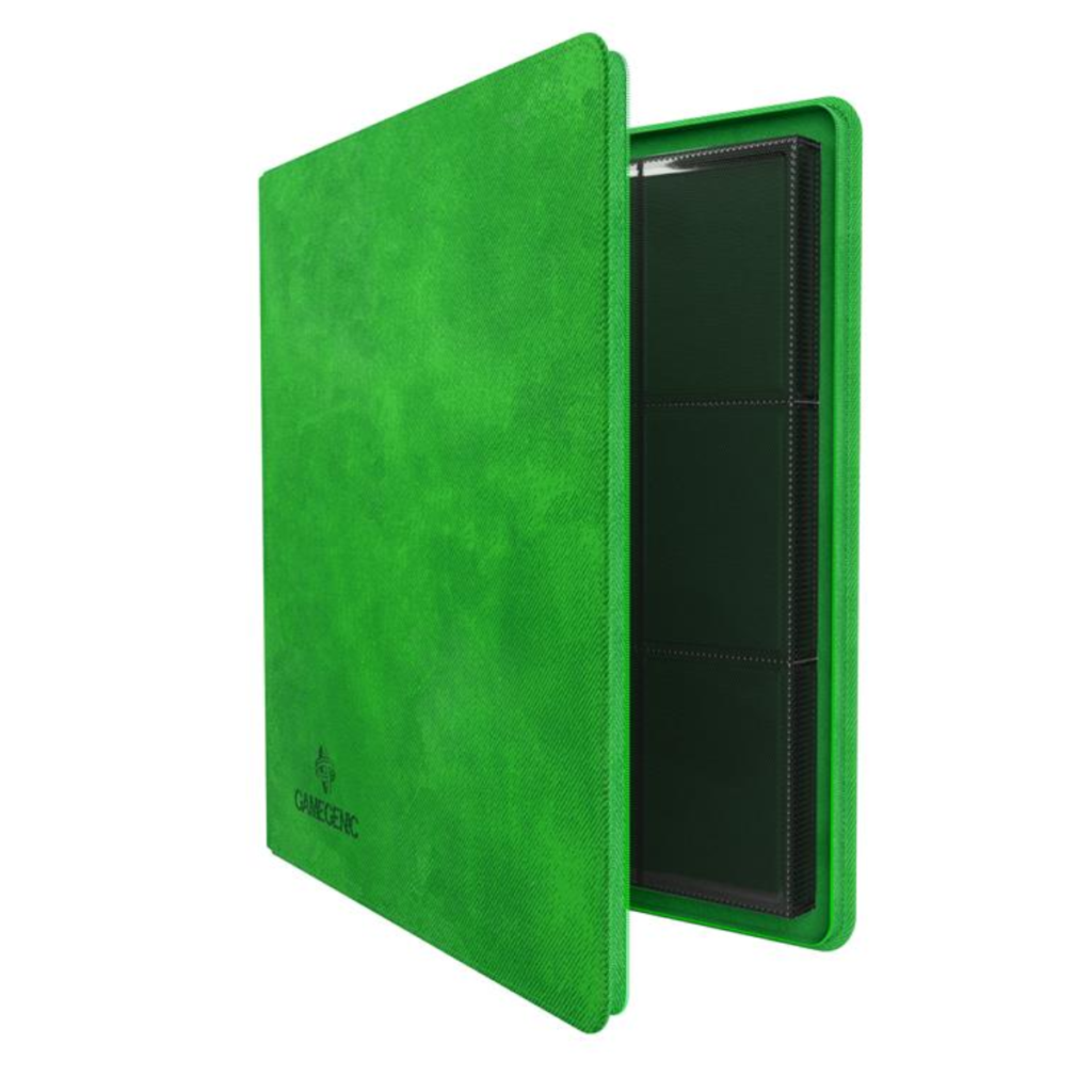 Gamegenic - Zip-Up Album 24 Pocket Green