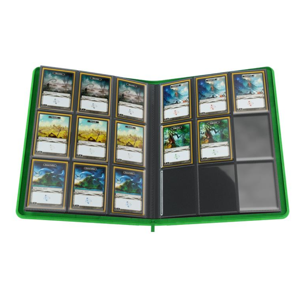 Gamegenic - Zip-Up Album 18 Pocket Green - Afbeelding 3
