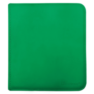 Ultra PRO Zippered 12 Pocket Binder Vivid Green