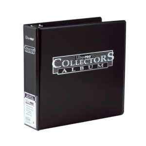 Ultra Pro - 3 Rings Collectors Album Black