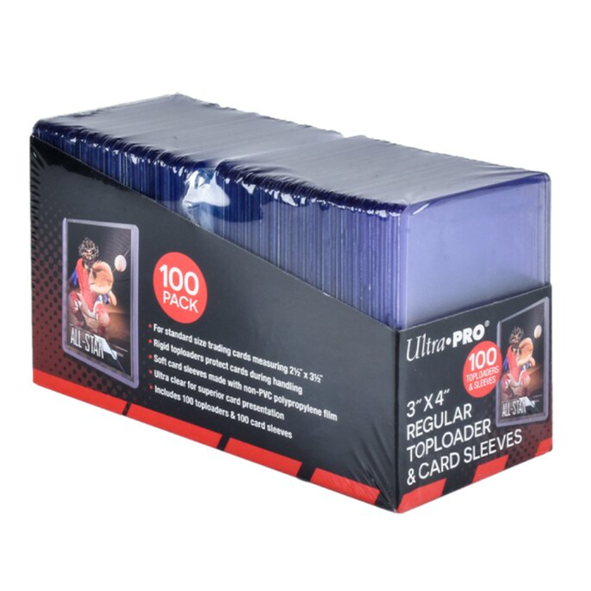 Ultra Pro toploaders en card sleeves