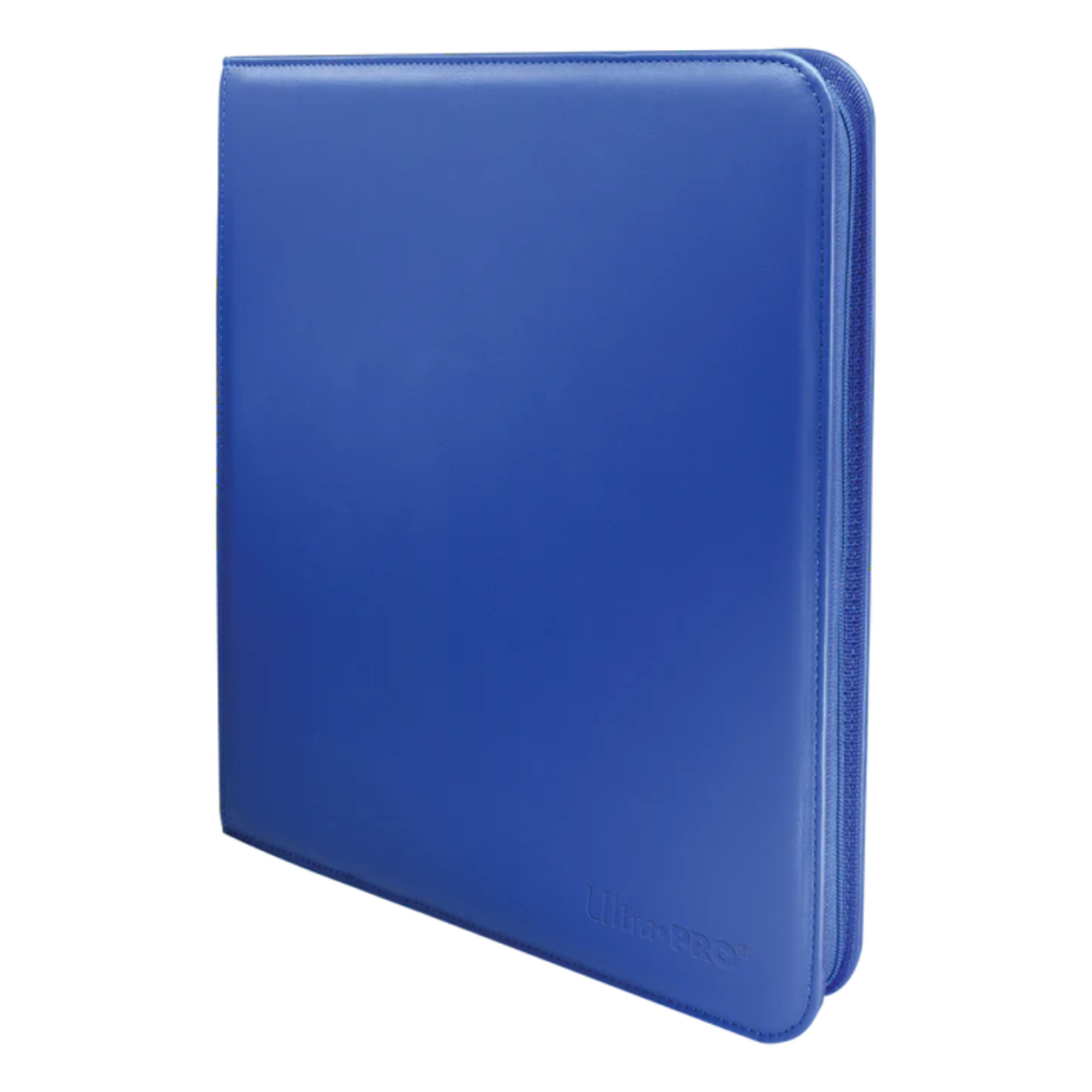 Ultra Pro - Vivid 12-Pocket Zippered Pro Binder Blue