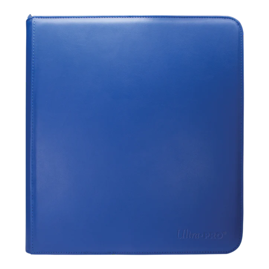 Ultra Pro - Vivid 12-Pocket Zippered Pro Binder Blue