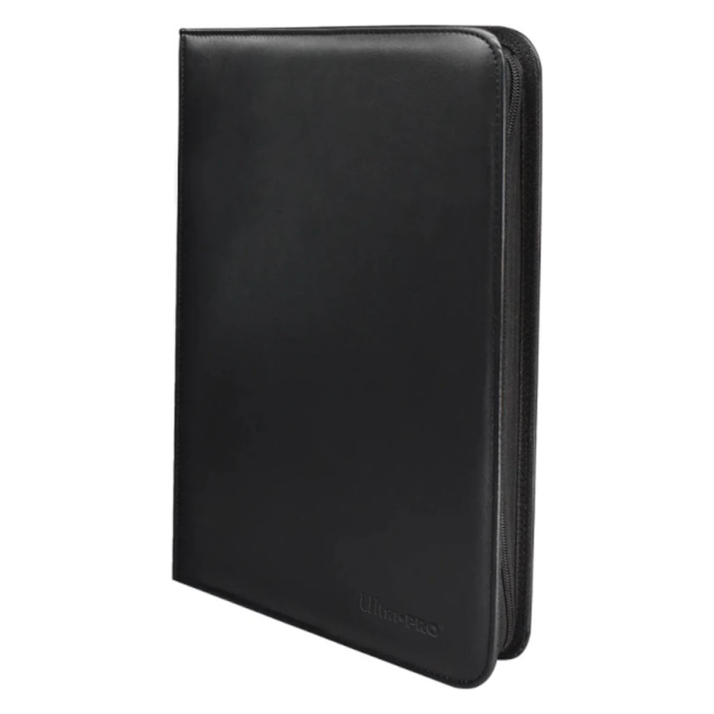 Ultra Pro - Vivid 9-Pocket Zippered Pro Binder Black