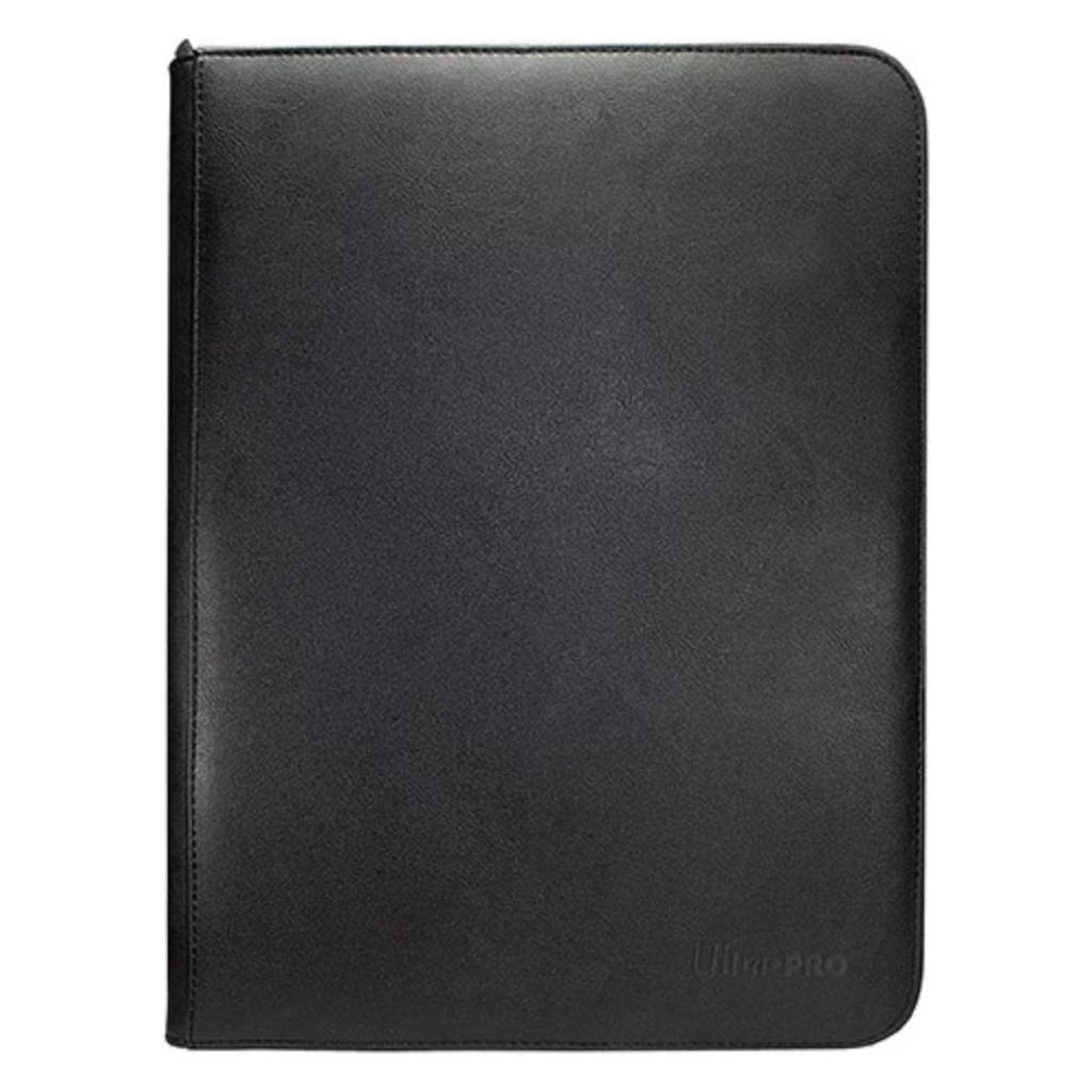 Ultra Pro - Vivid 9-Pocket Zippered Pro Binder Black