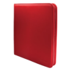Ultra Pro – Vivid 12-Pocket Zippered Pro Binder Red