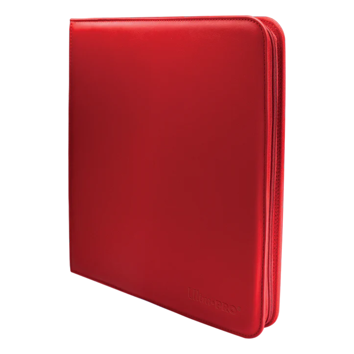 Ultra Pro – Vivid 12-Pocket Zippered Pro Binder Red