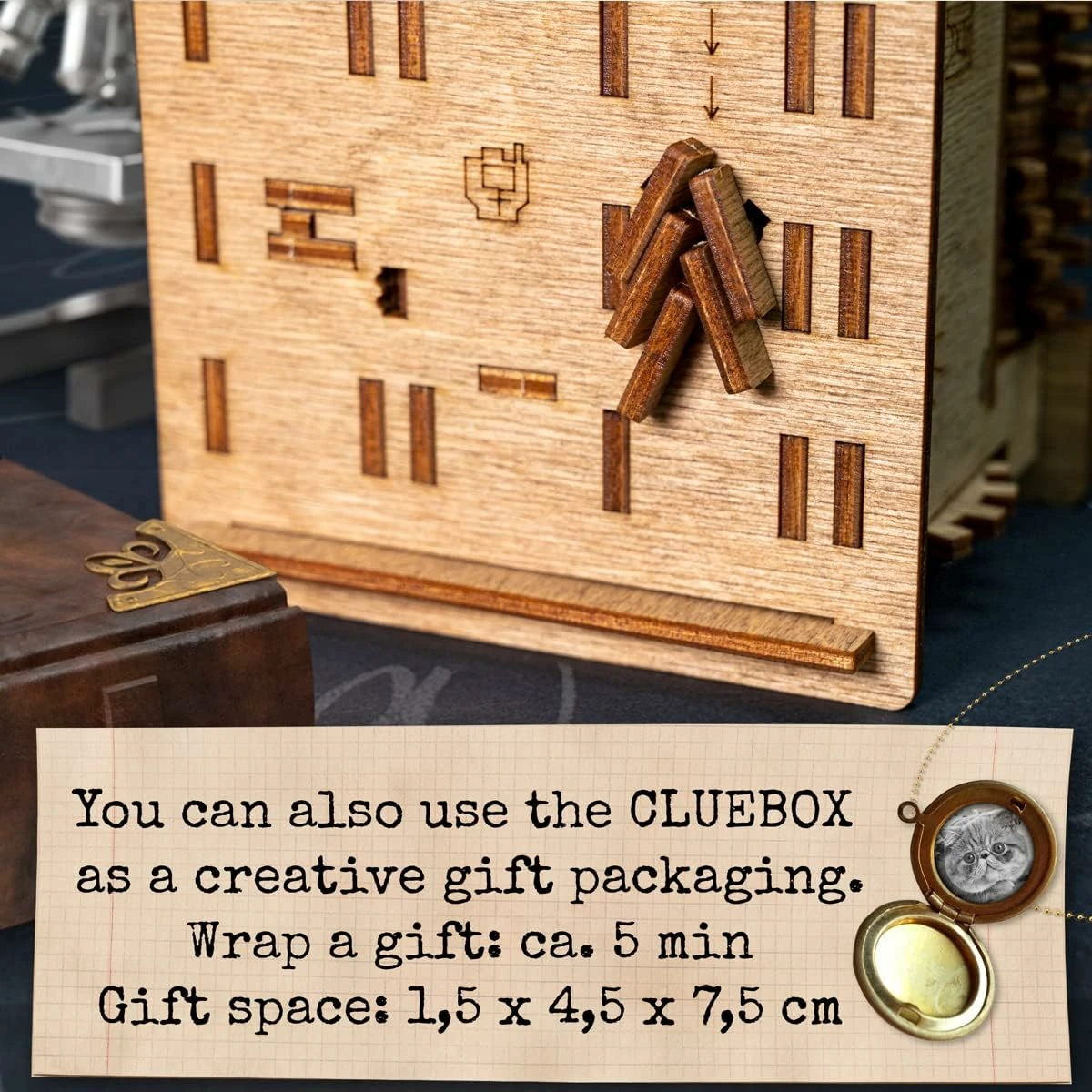 Cluebox - Escape Room In A Box Schrödinger's Cat - Afbeelding 3