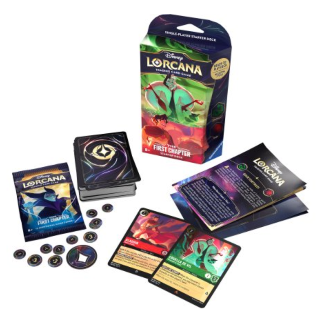 Disney Lorcana - The First Chapter Starter Deck Cruella And Aladdin