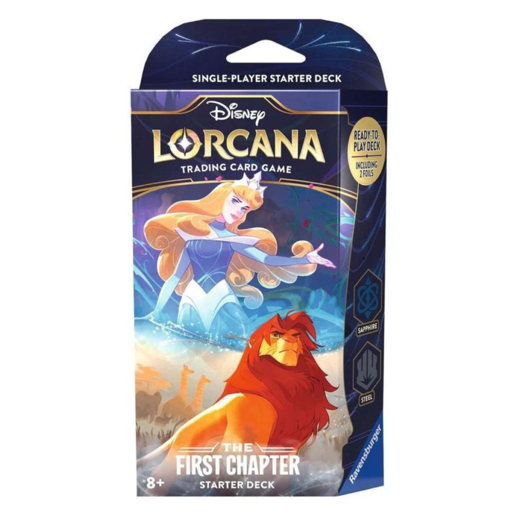 Disney Lorcana - The First Chapter Starter Deck Princess Aurora And Simba