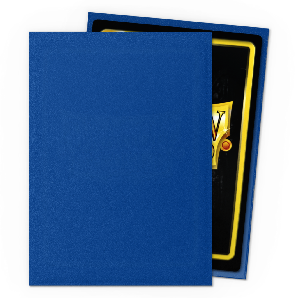 Dragon Shield - Standaard Size Sleeves Blue Matte