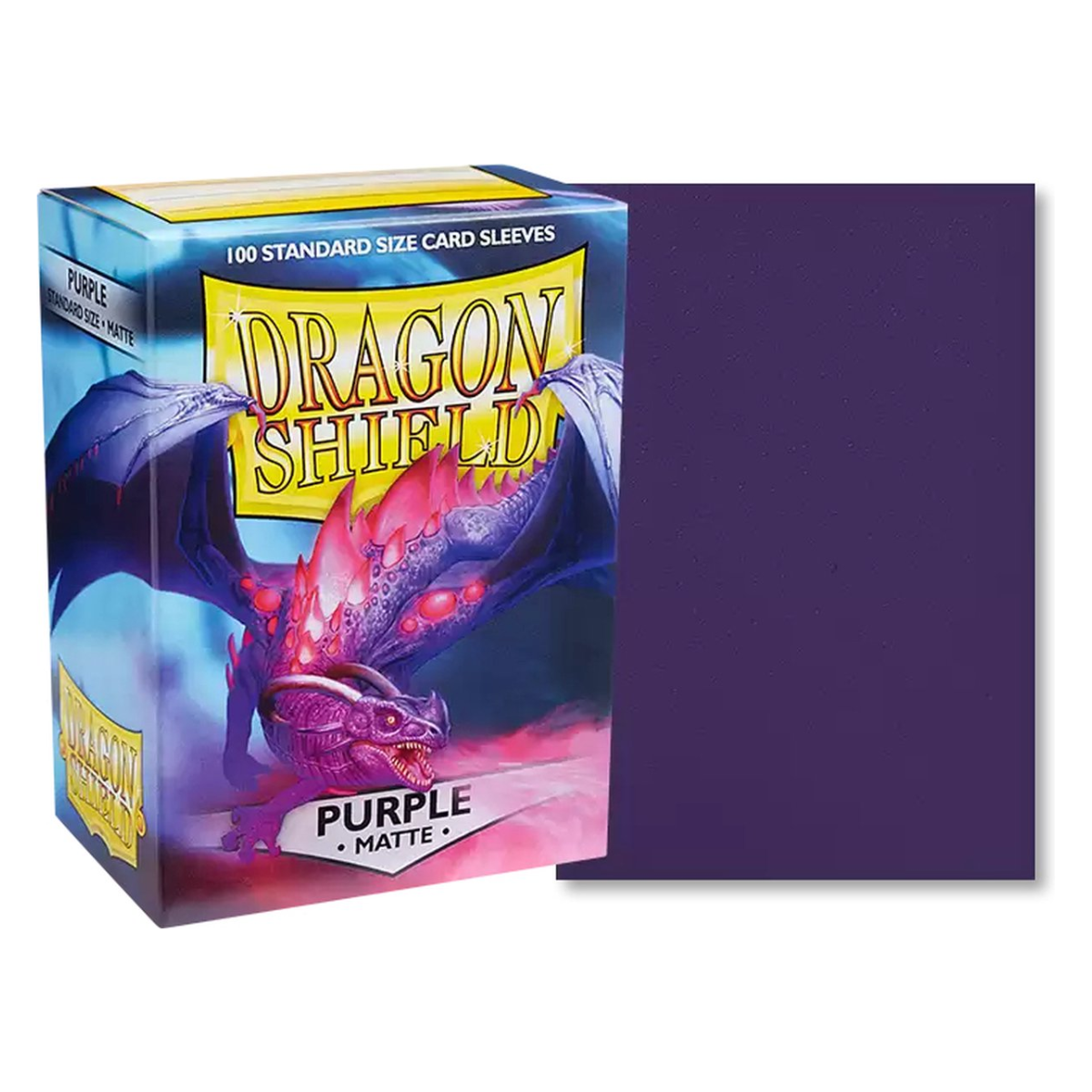 Dragon Shield - Standard Sleeves Matte Purple (100x) - Afbeelding 3