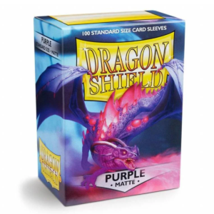 Dragon Shield Standard Sleeves Matte Purple