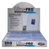 Ultra Pro - 9-Pocket Pages Silver Series 100x