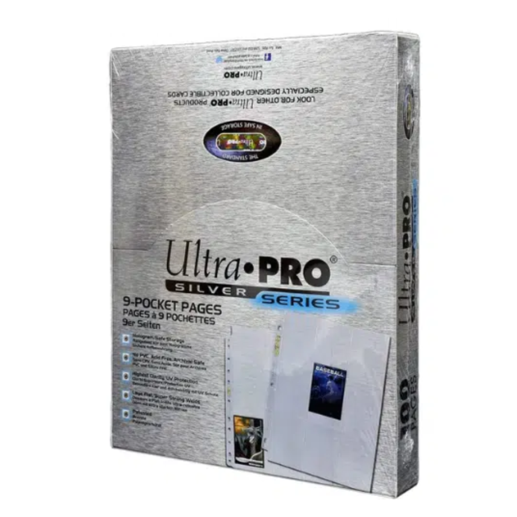 Ultra Pro - 9-Pocket Pages Silver Series 100x