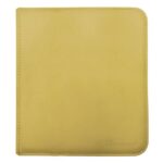 Ultra Pro 12 Pocket Zippered PRO Binder Yellow
