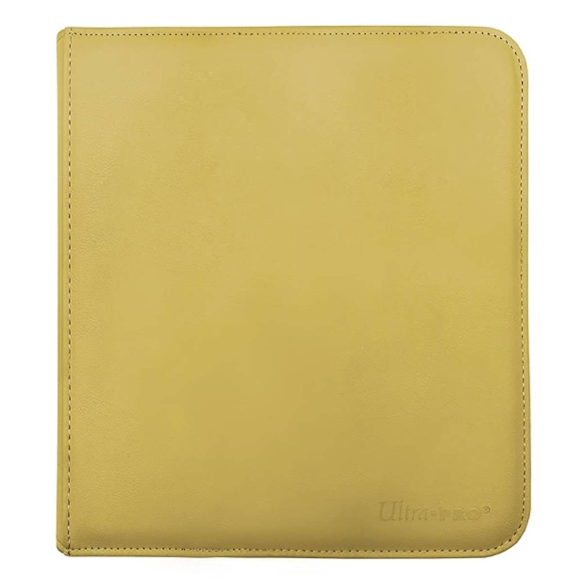 Ultra Pro 12 Pocket Zippered PRO Binder Yellow