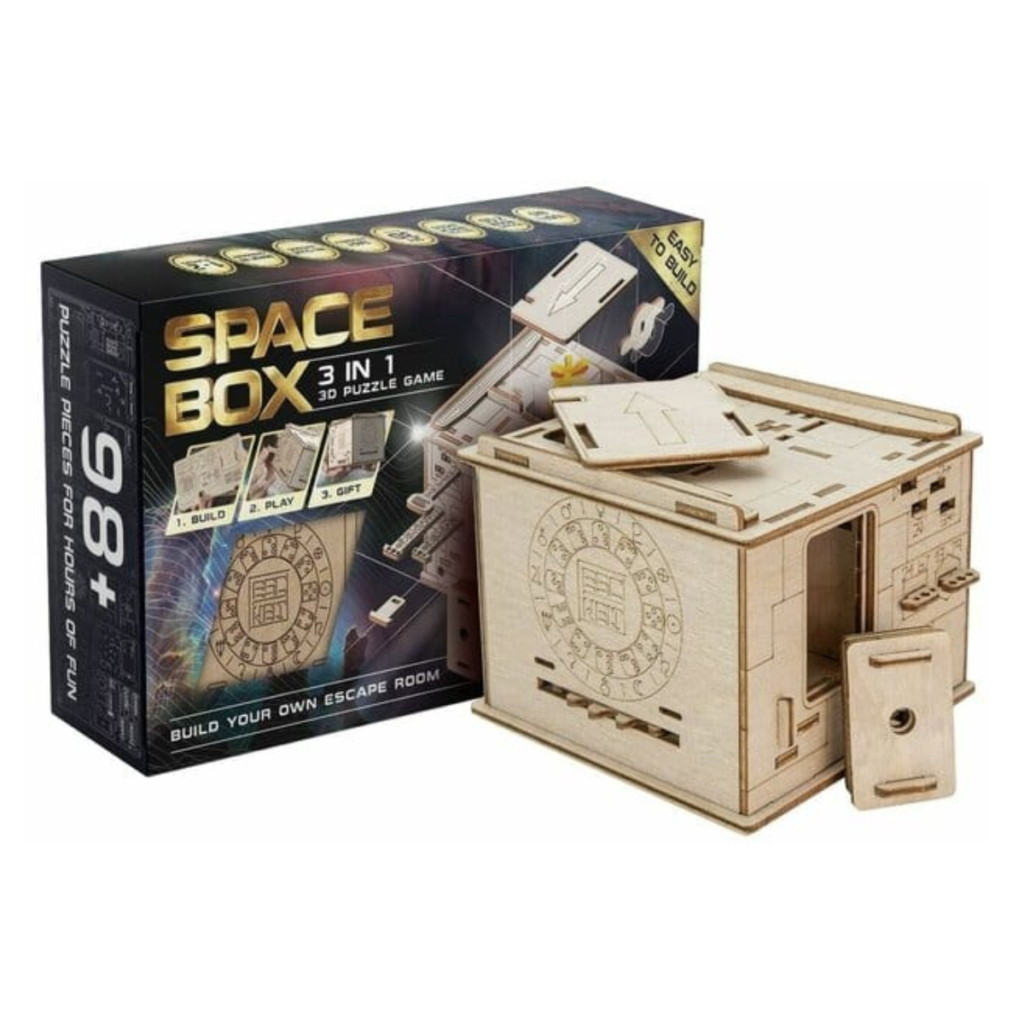 EscapeWelt - Space Box 3 in 1, 3D puzzel bouwpakket