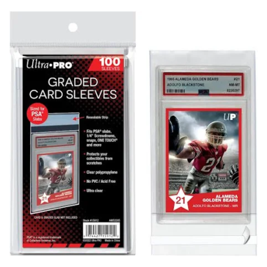 Ultra Pro - Graded Card Sleeves Voor PSA Hersluitbaar 100 stuks