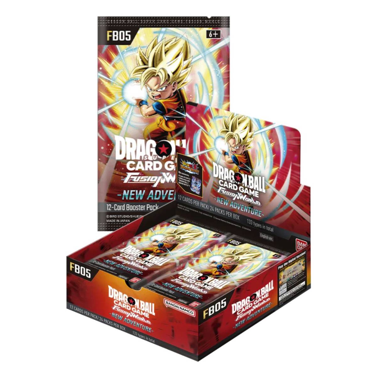 Dragon Ball Fusion World New Adventure booster
