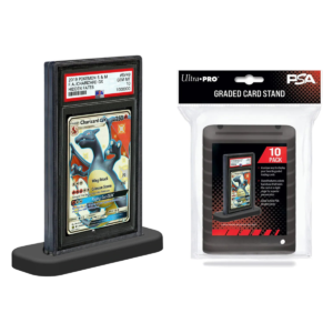 psa graded card stand 10 pack