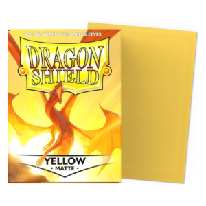 Dragon Shield Yellow Matte sleeves