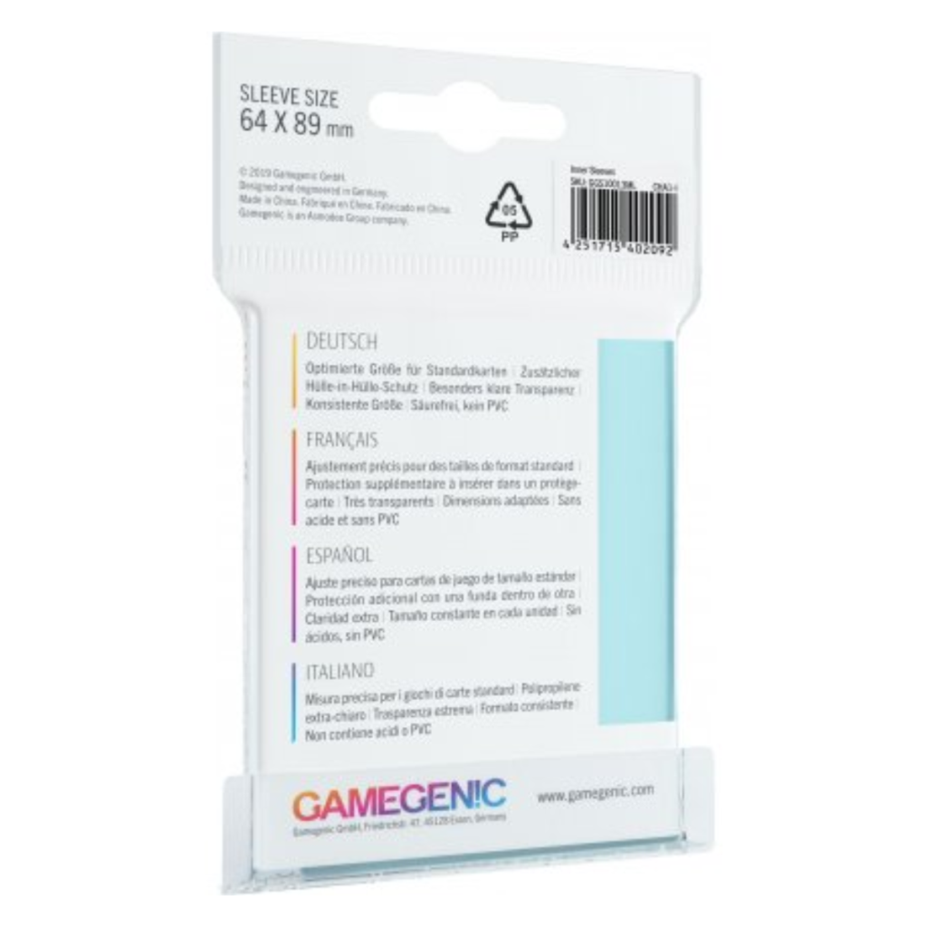 Gamegenic - Inner Sleeves 100x