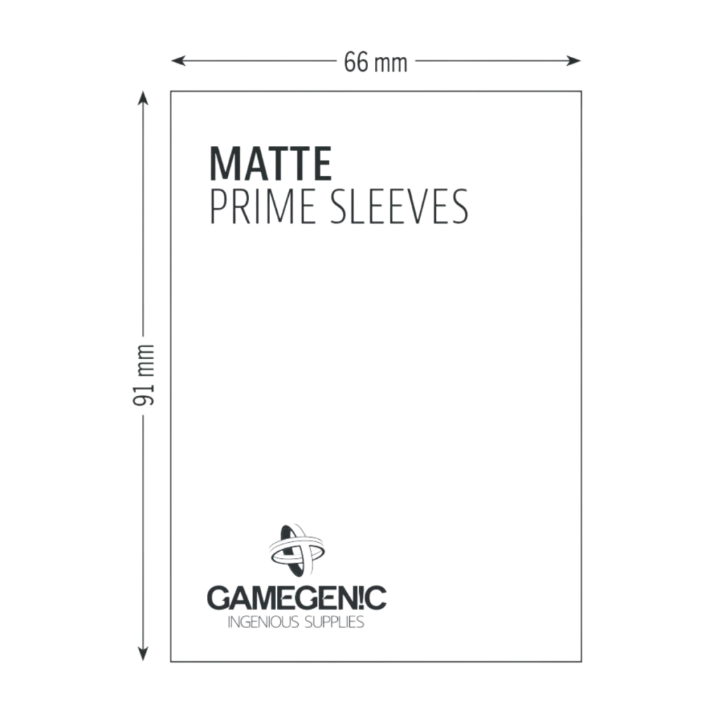Gamegenic - Matte Double Sleeving Pack 100x