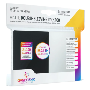 Gamegenic - Matte Double Sleeving Pack 100x