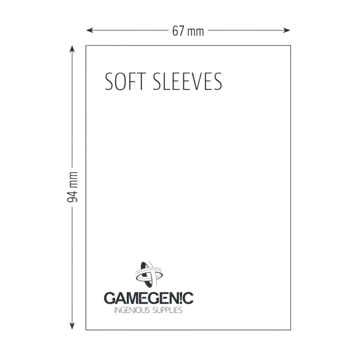 Gamegenic - Soft Sleeves 100x - Afbeelding 3