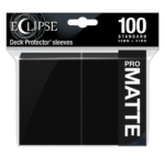 Ultra Pro - Eclipse Sleeves Matte Black 100x