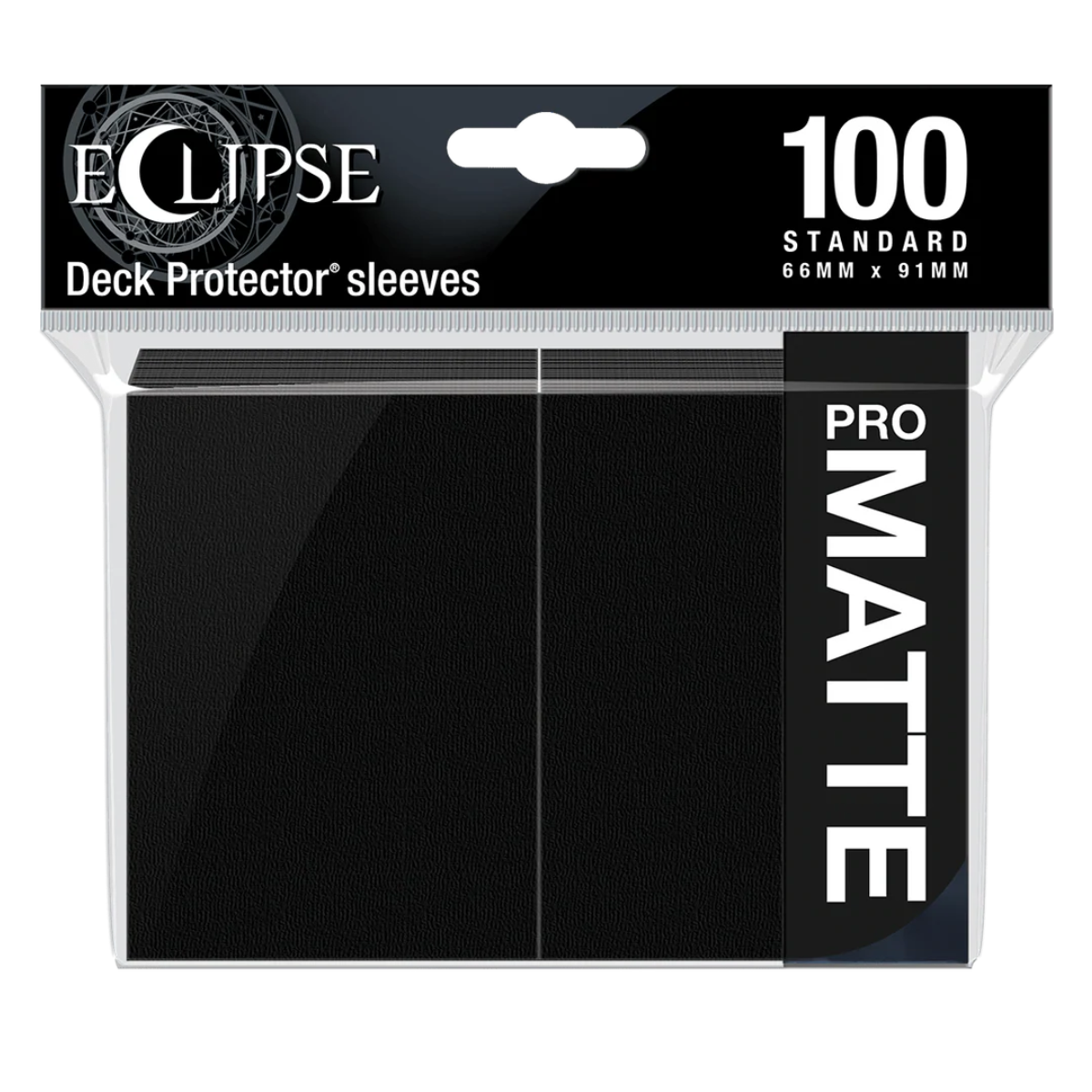 Ultra Pro - Eclipse Sleeves Matte Black 100x