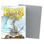 Dragon Shield Matte Silver sleeves