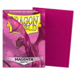 Dragon Shield Matte Magenta Sleeves
