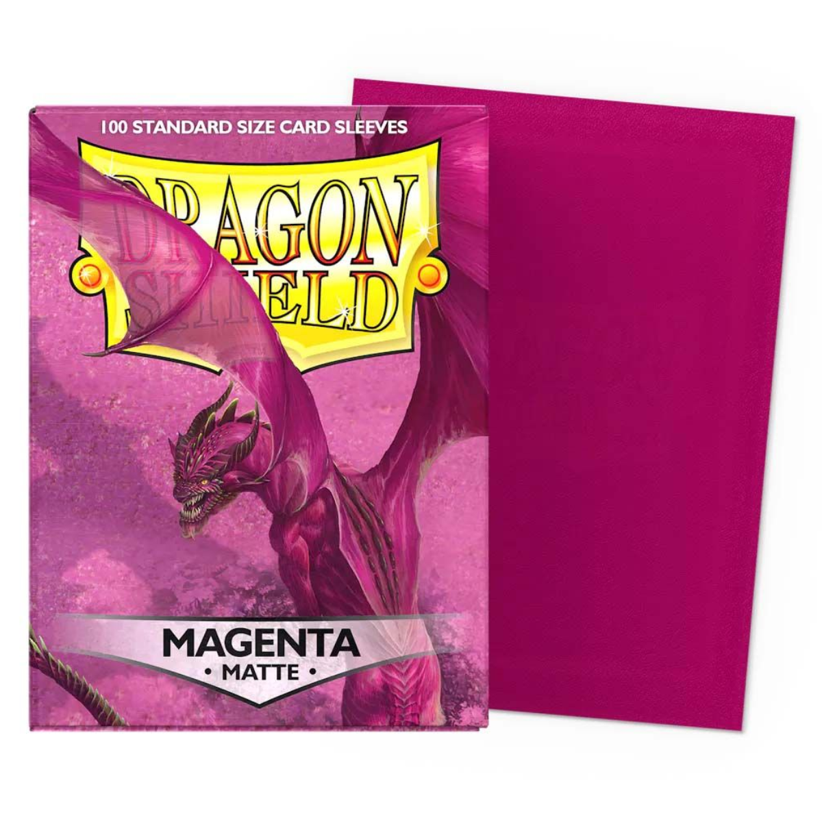 Dragon Shield Matte Magenta Sleeves