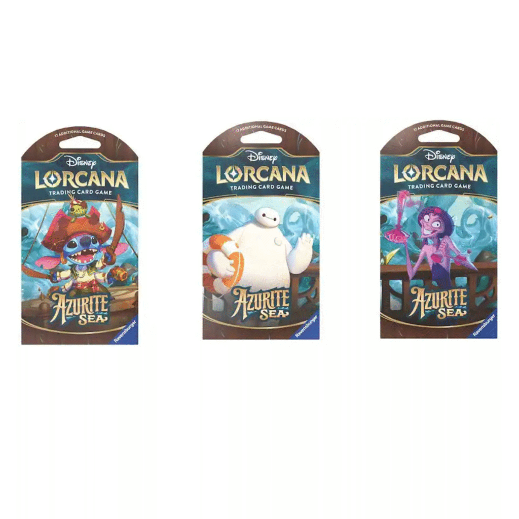Disney Lorcana - Azurite Sea Sleeved Booster Pack
