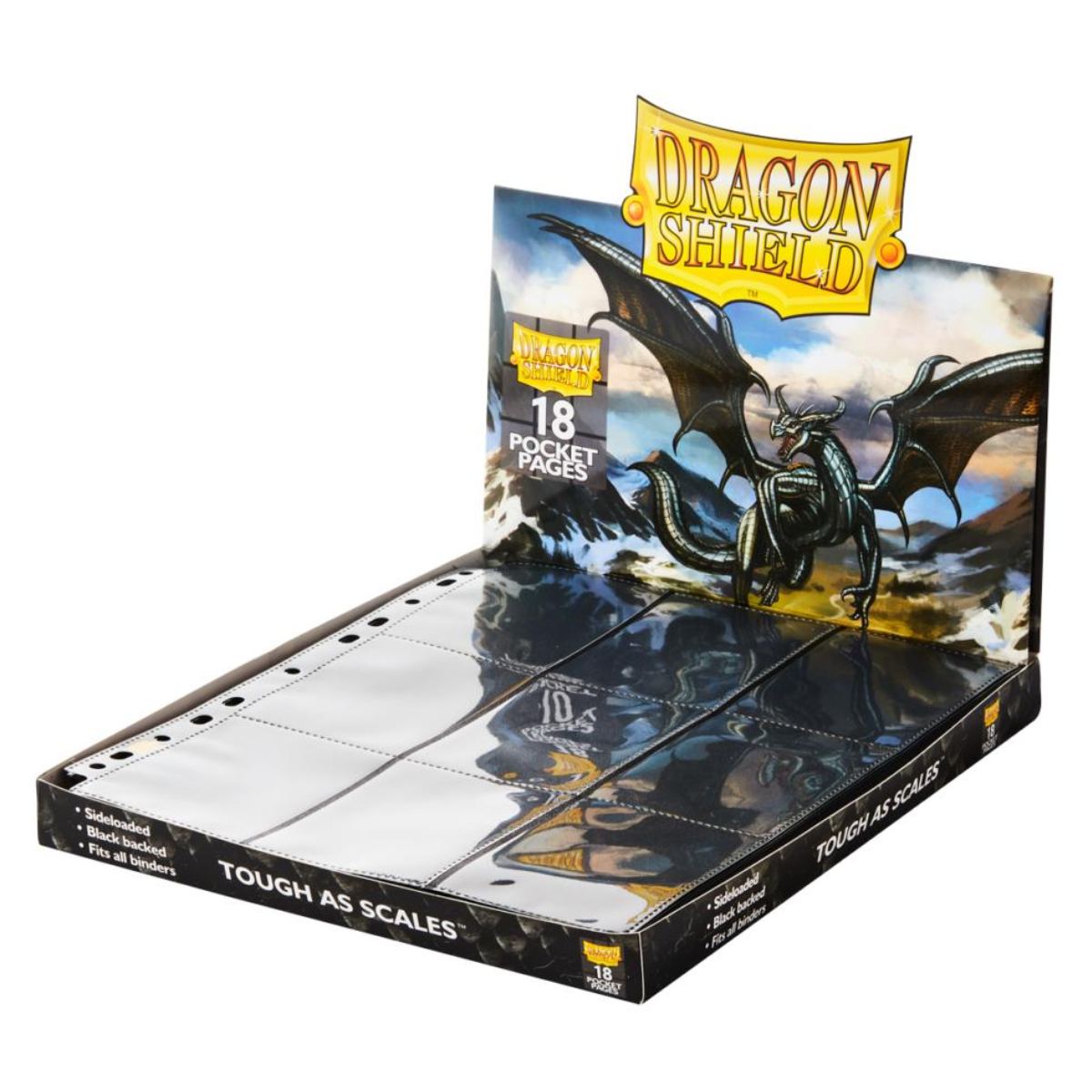 DRAGON SHIELD - PORTFOLIO 18 POCHETTES - CARD CODEX CARTABLE ZIPSTER RÉGULIER