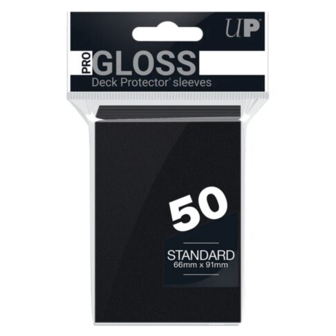Ultra PRO - Sleeves Gloss Black