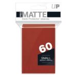 Ultra Pro Small Red Sleeves 60x rode matte kaart sleeves