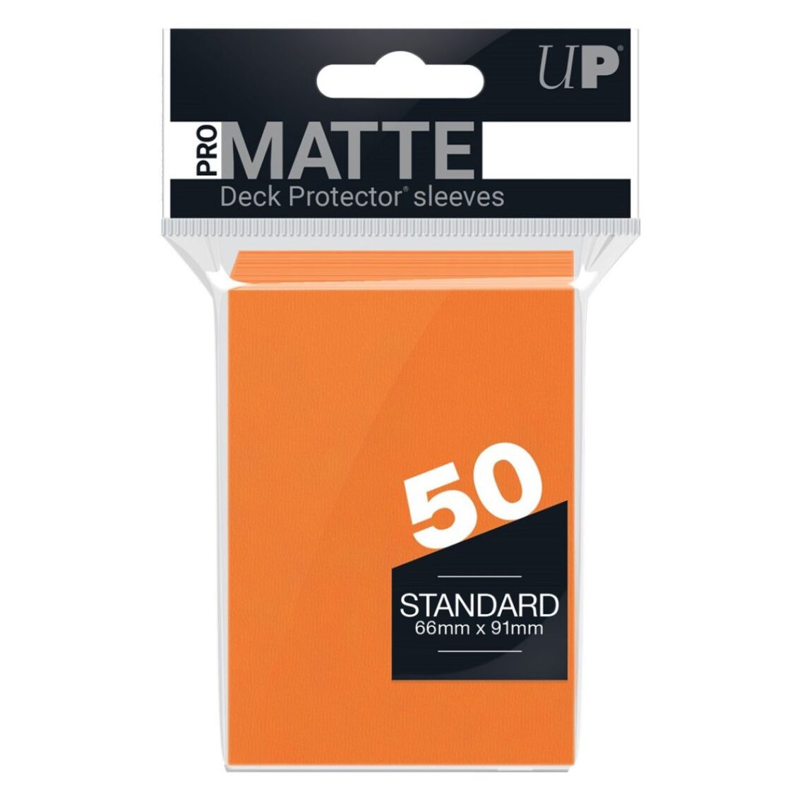 Ultra PRO Matte Orange sleeves