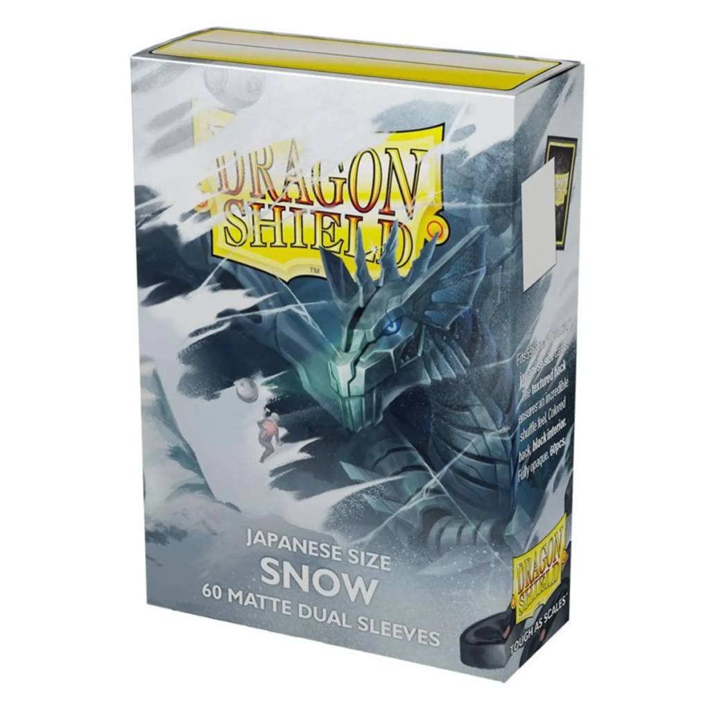 Dragon Shield – Japanese Matte Dual Sleeves Snow 60x