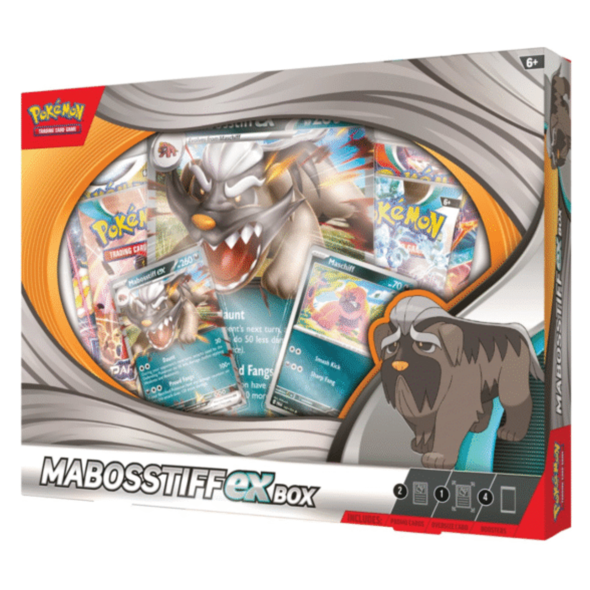 Mabosstiff EX Box, perfect Pokémon cadeau, super populair