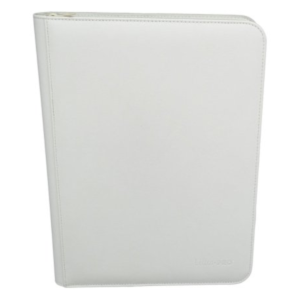 Ultra PRO Zippered 9 Pocket Pro Binder White