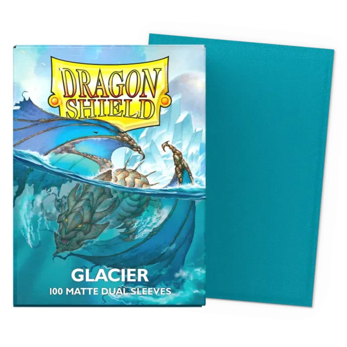Dragon Shield Matte Dual Sleeves Glacier 100x