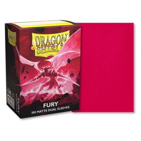Dragon Shield Matte Dual Sleeves Fury 100x