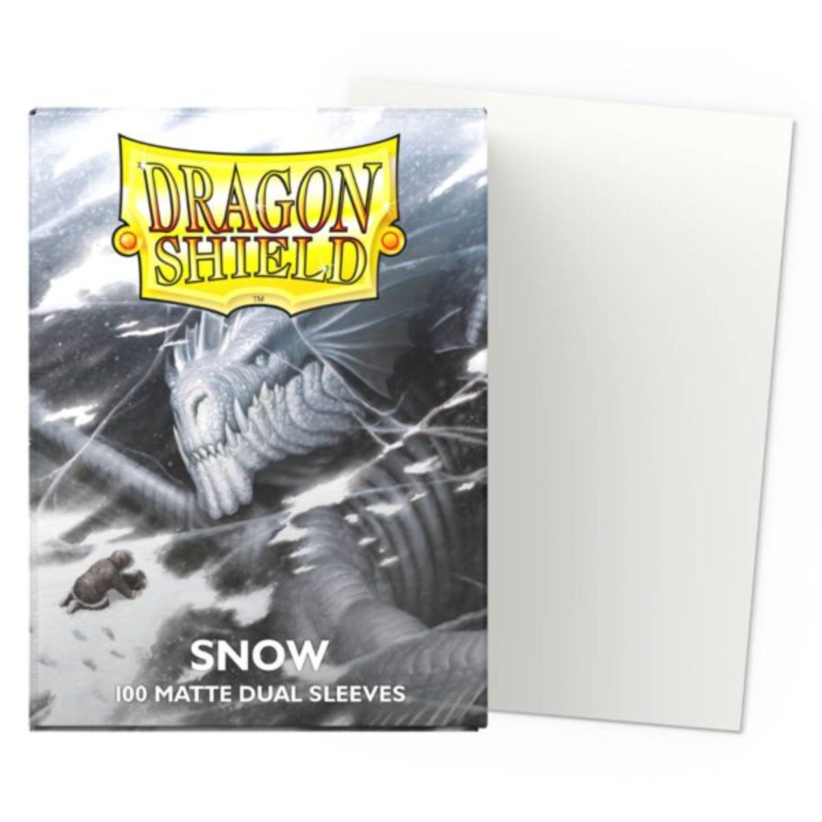 Dragon shield Matte Dual Sleeves Snow