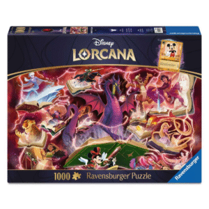 Disney Lorcana Glimmers of the Realm Ruby puzzel 1000, Met promo