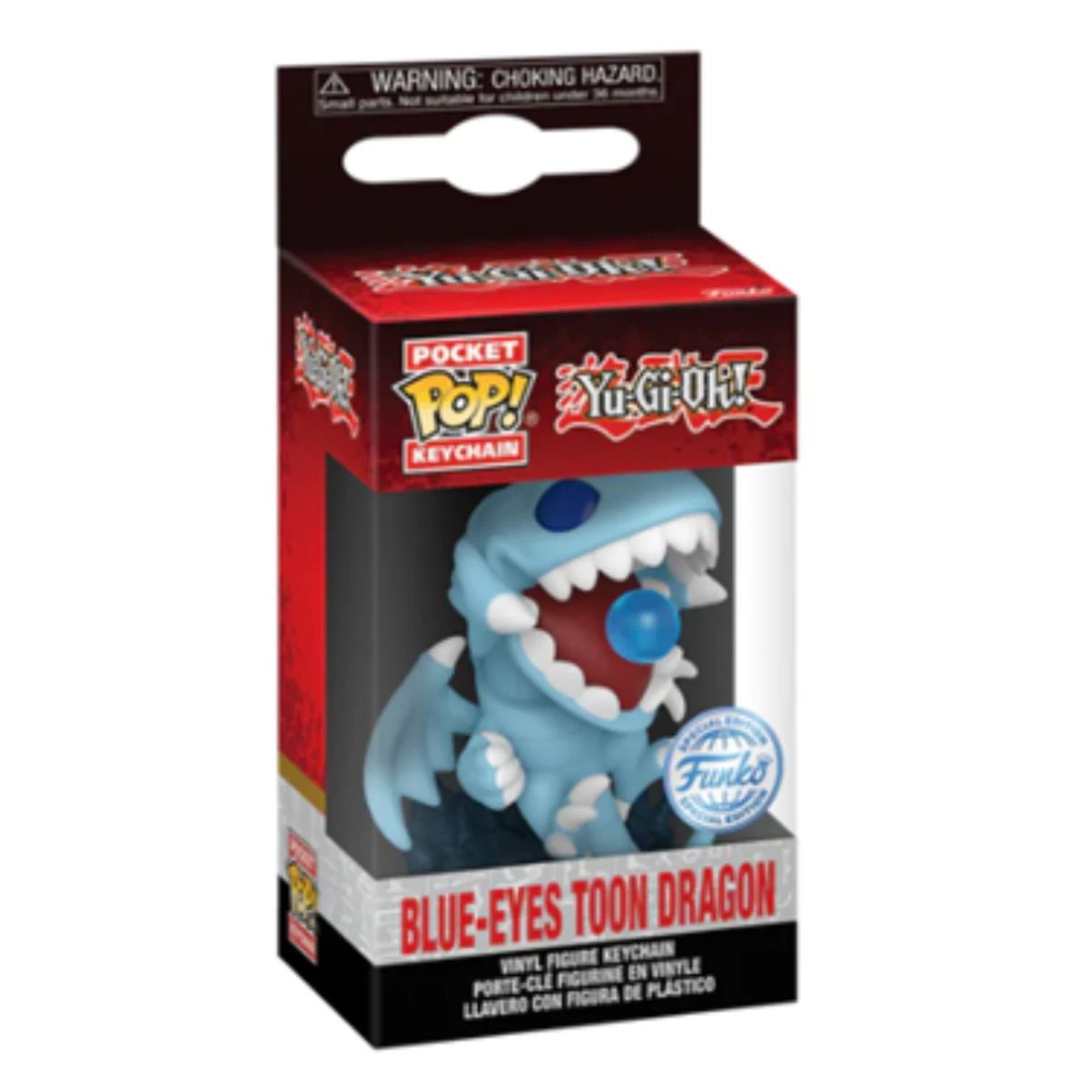 Funko POP! Keychain - Yu-Gi-Oh Blue-Eyes Toon Dragon