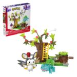 MEGA - Pokémon Emolga & Bulbasaur Charming Woods